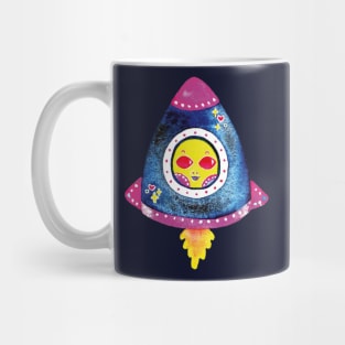 towards outer space Mug